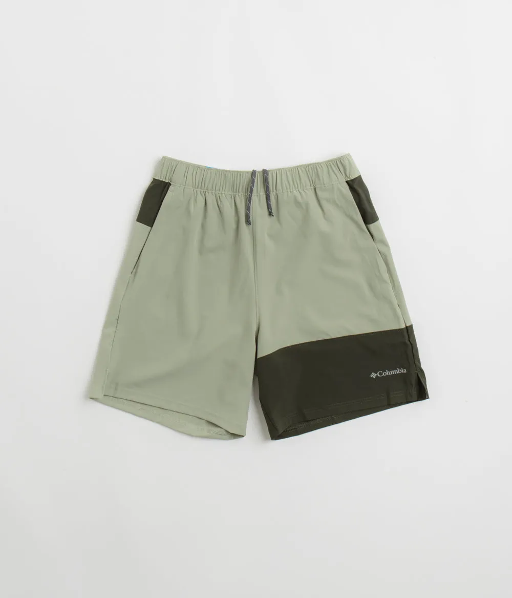 Columbia Hike Color Block Shorts - Safari / Grüne Landschaft Columbia