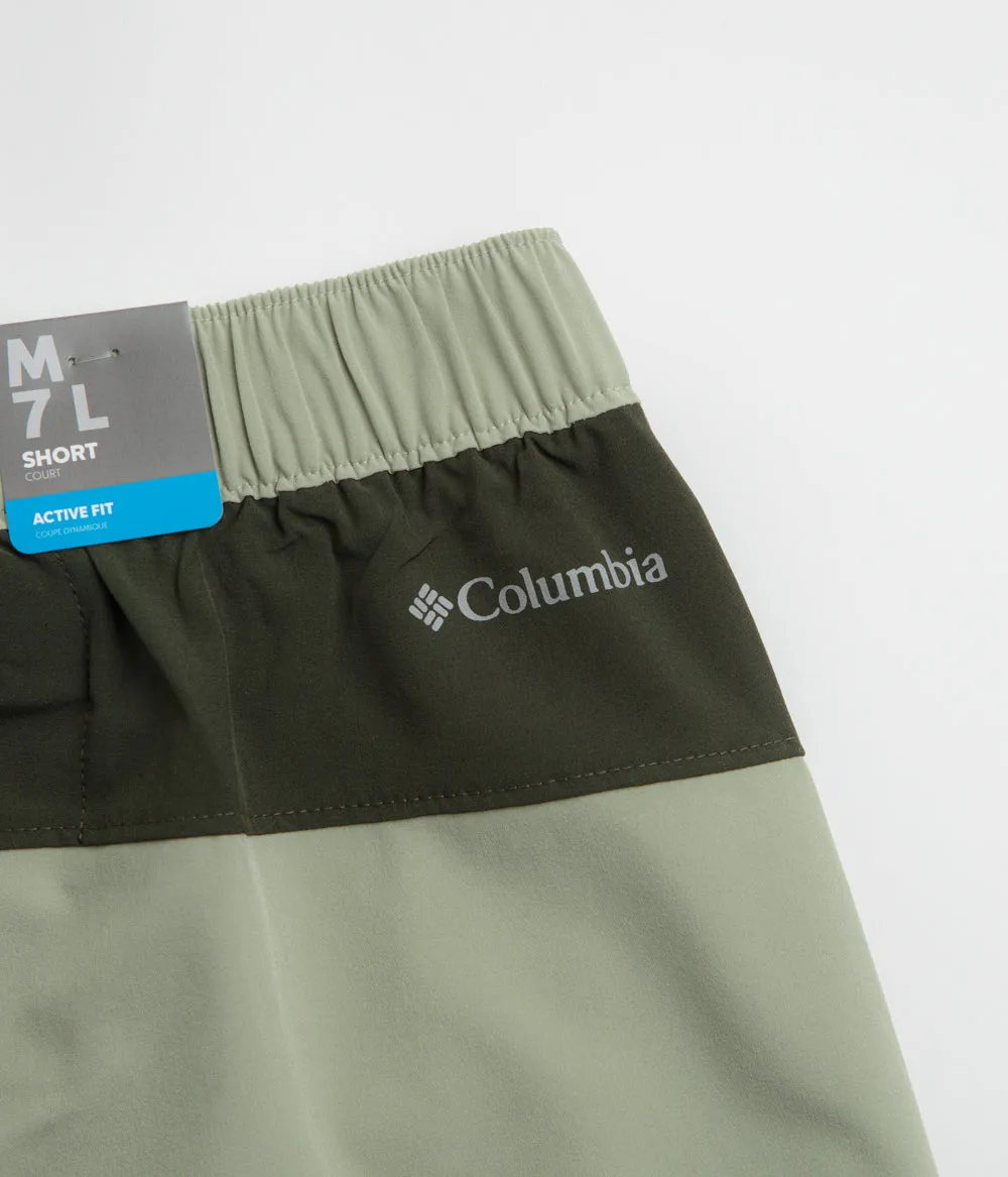 Columbia Hike Color Block Shorts - Safari / Grüne Landschaft Columbia