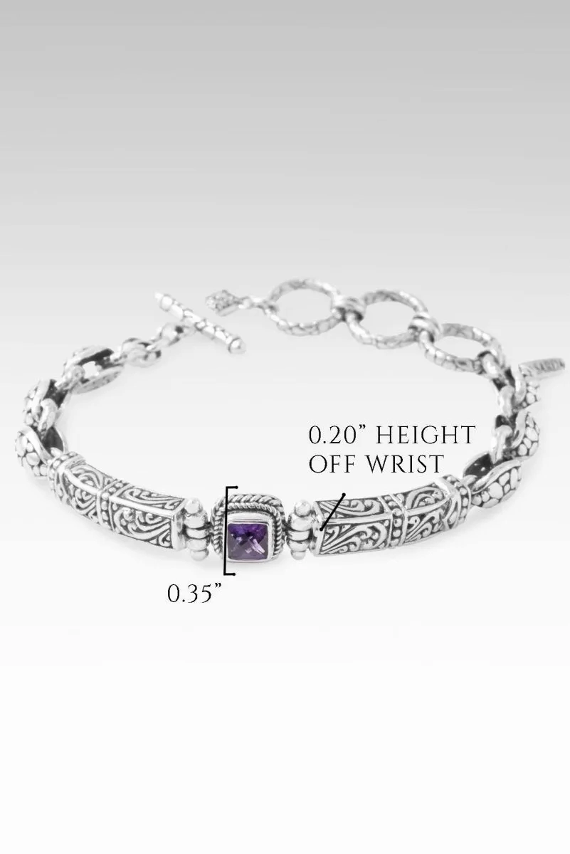 Compassion Bracelet? in African Amethyst