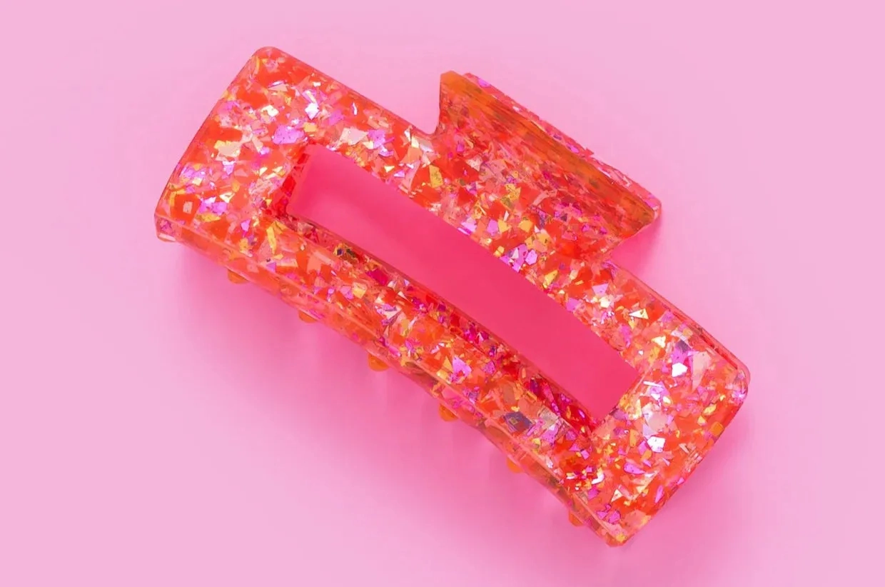 Confetti Claw Clips