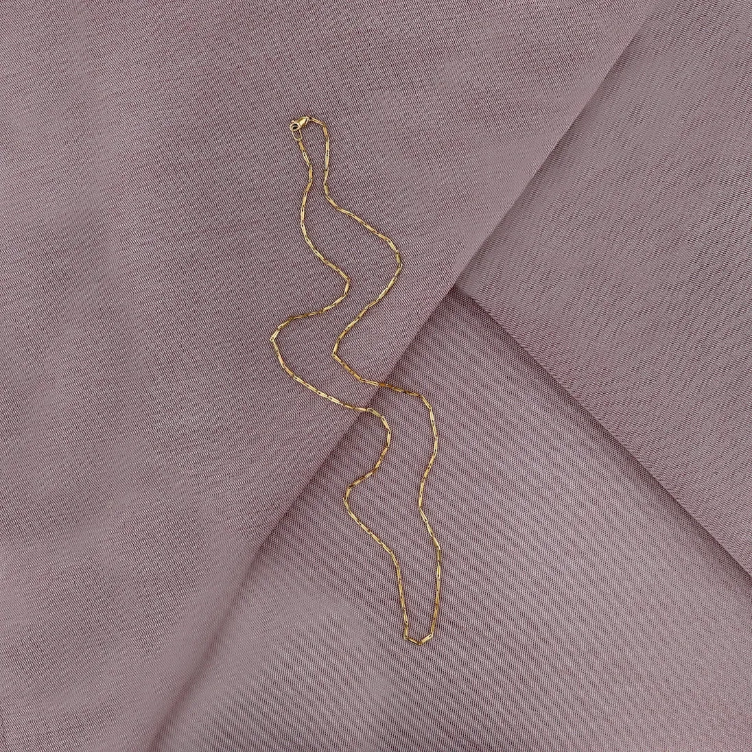 Corn chain 18K Gold Necklace