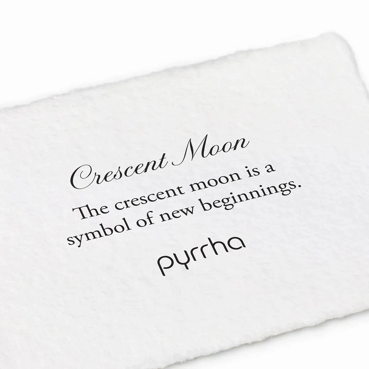 Crescent Moon 14K Gold Symbol Stud