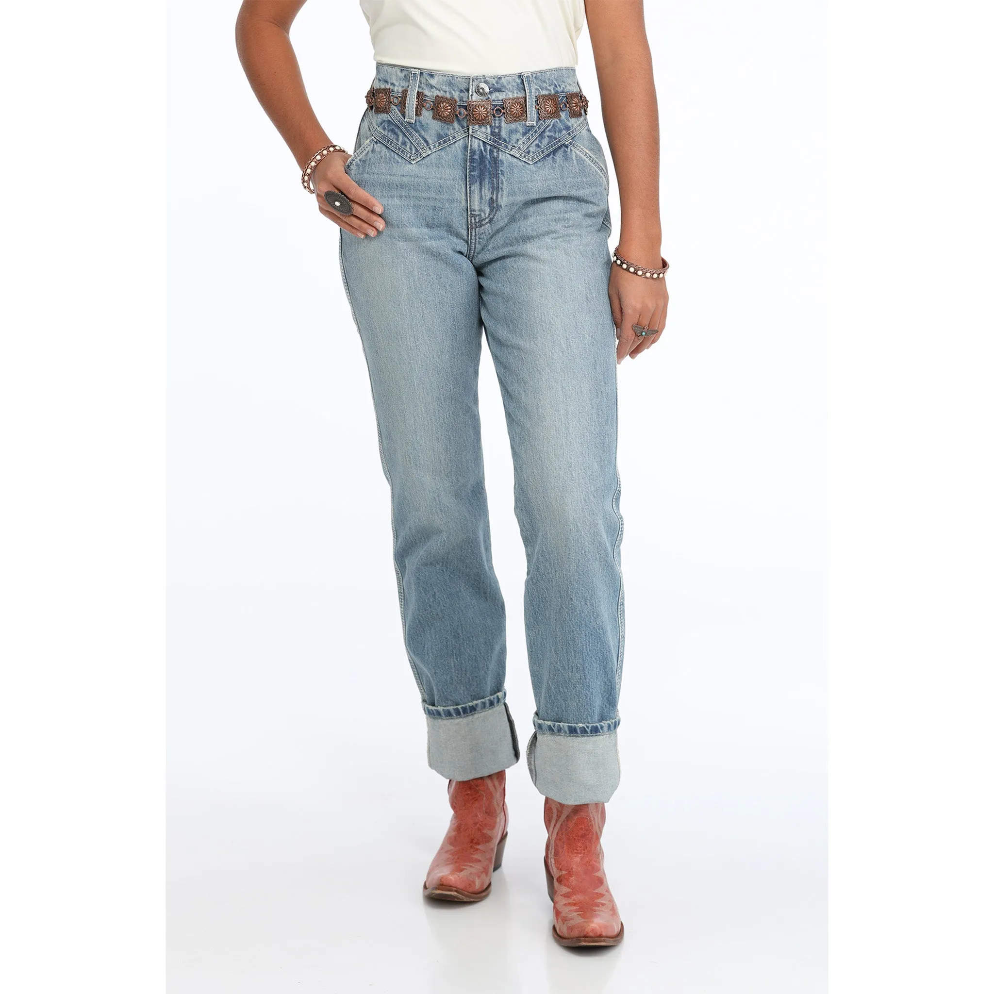 Cruel Girl Denim Damen Bareback Quinn Verjüngte Jeans