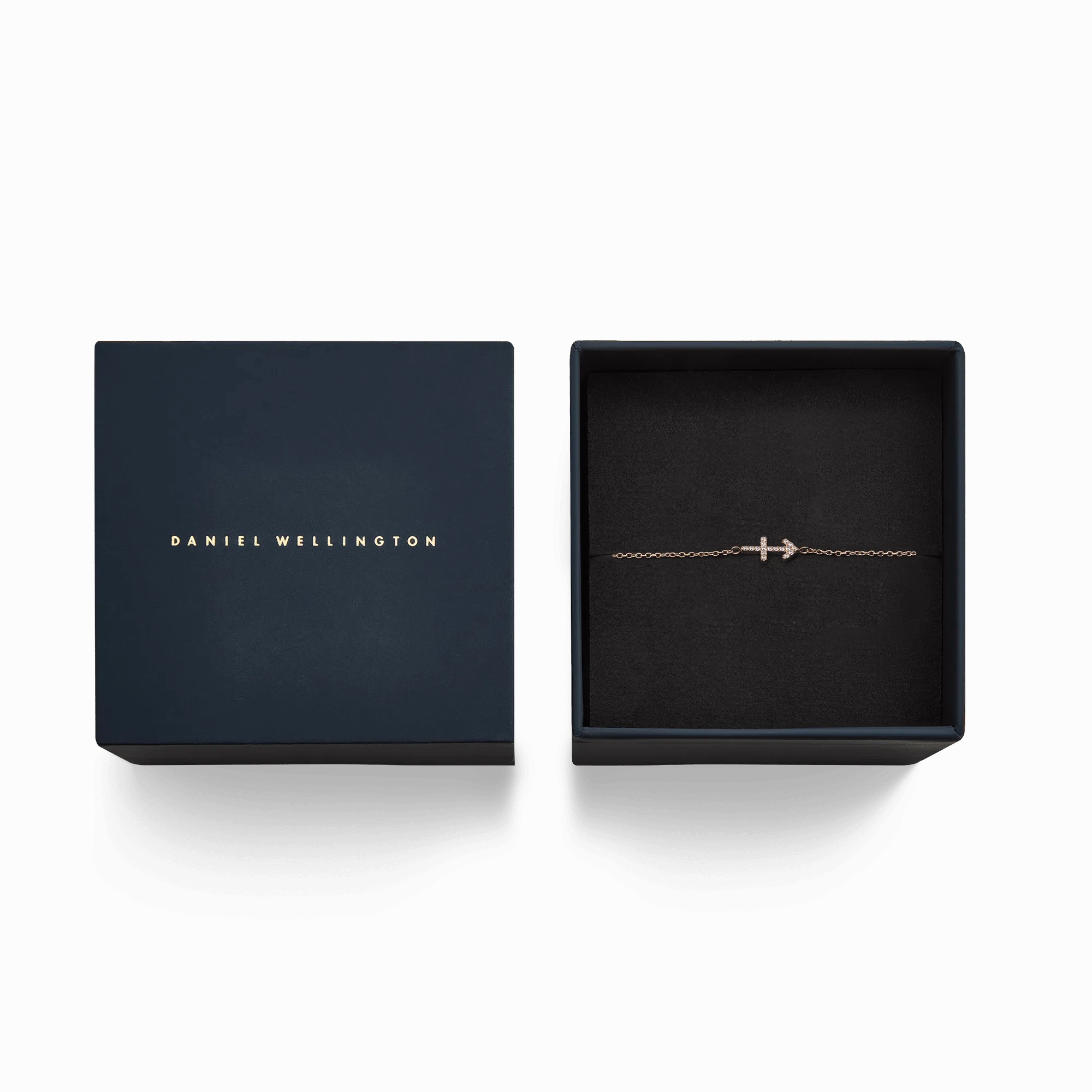 Crystal Zodiac Chain Bracelet Rose Gold