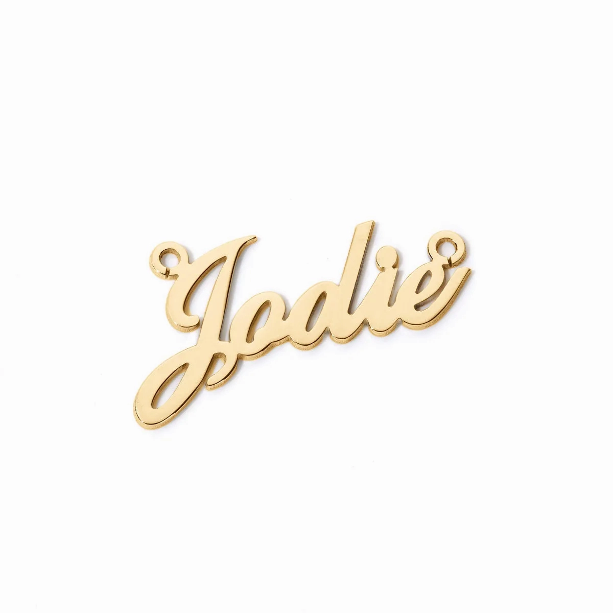 Custom 9ct Gold Nameplate