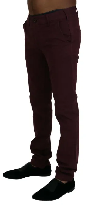 CYCLE Elegante Casual Skinny Herrenhose