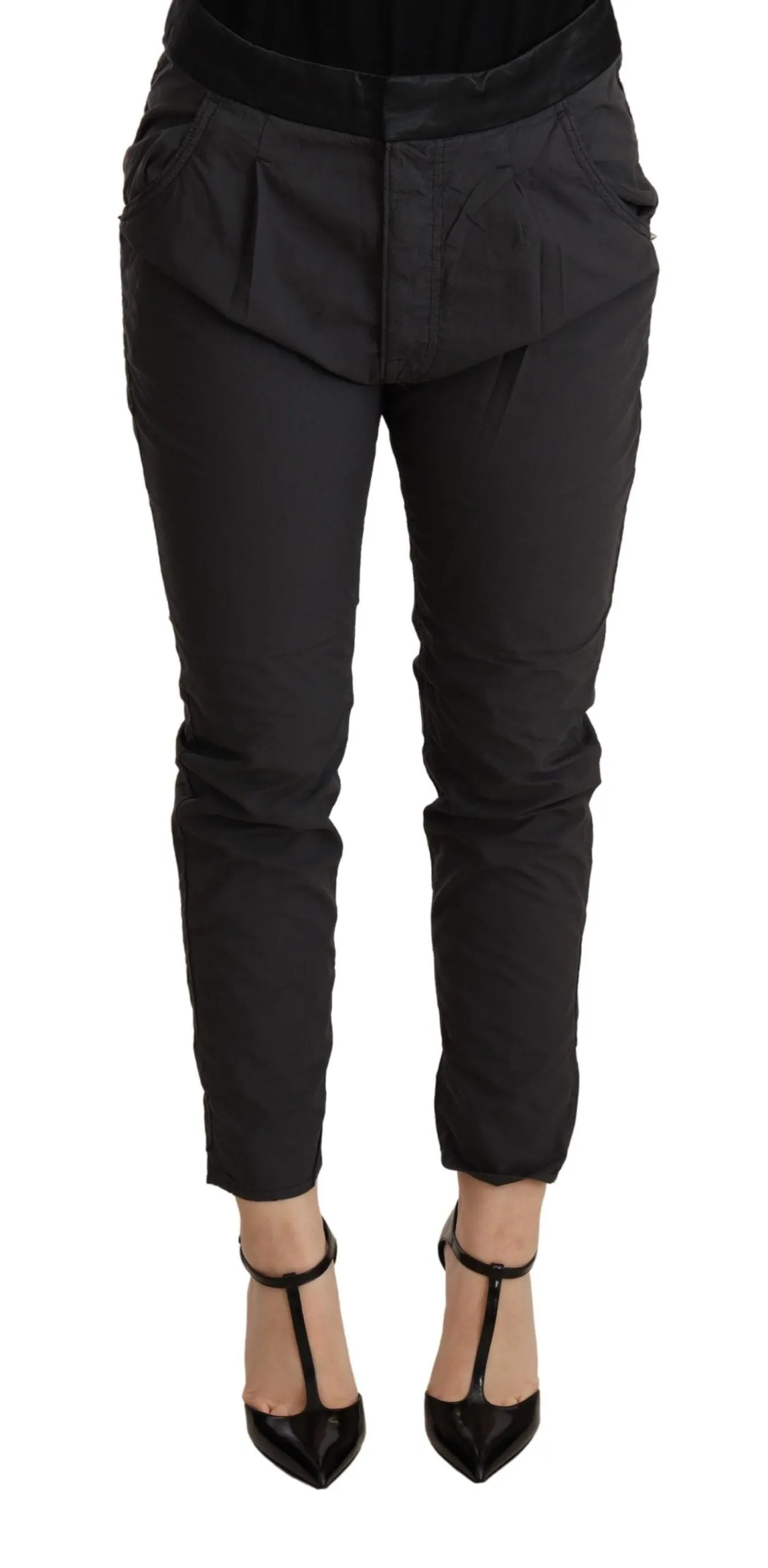 CYCLE Slim Fit Skinny Baumwollhose für Damen mit mittlerer Taillenhöhe