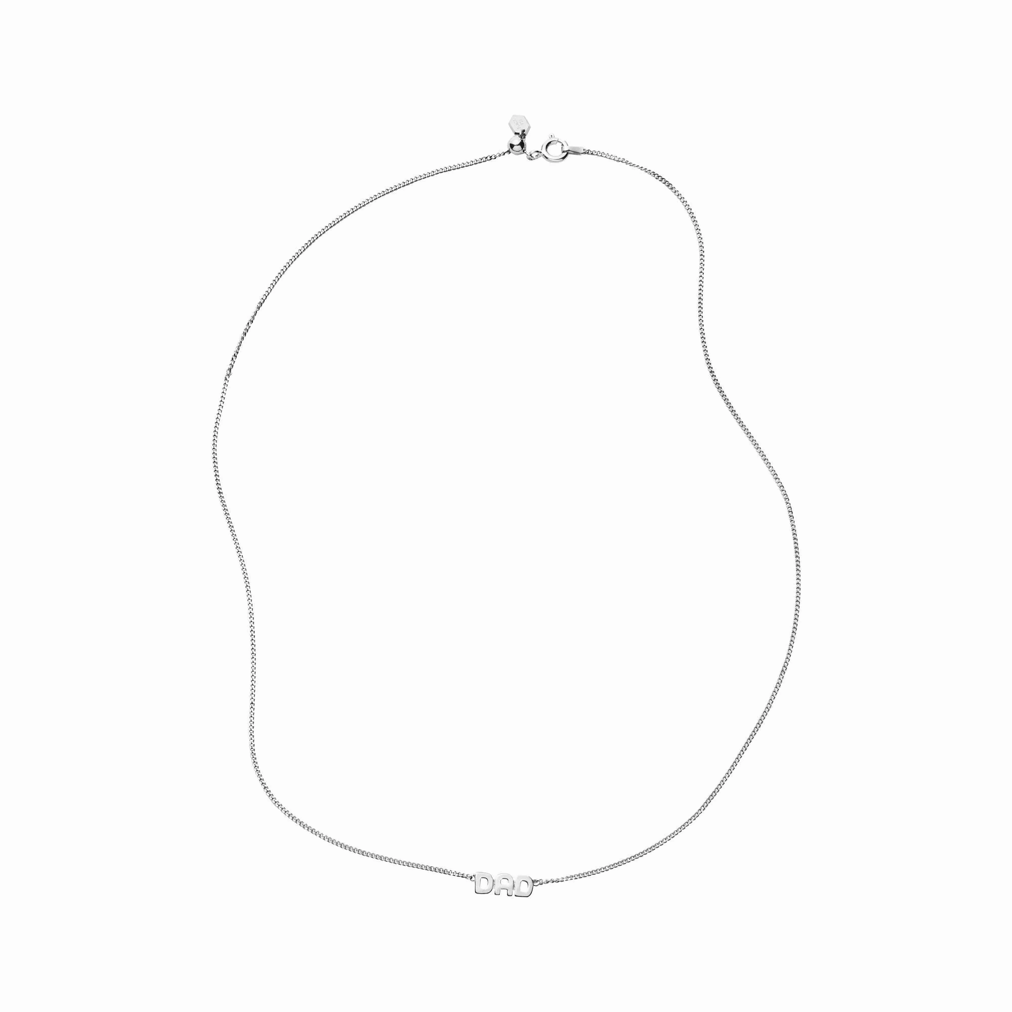 Dad Silver Necklace