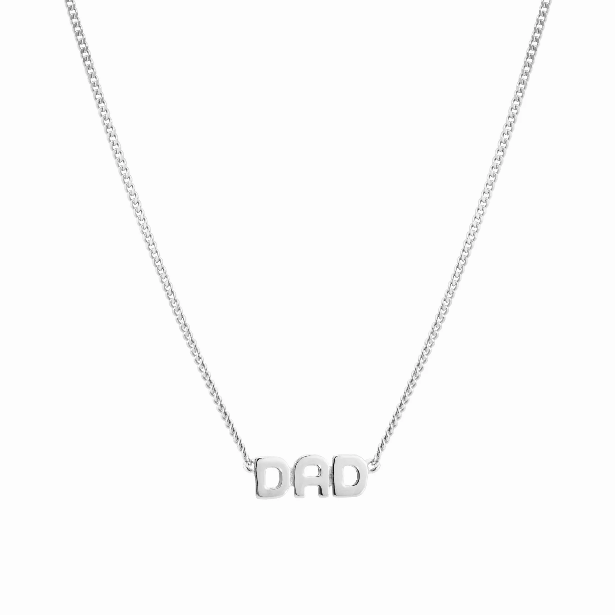 Dad Silver Necklace
