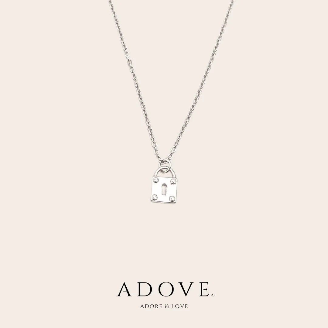 Dainty Lock Necklace