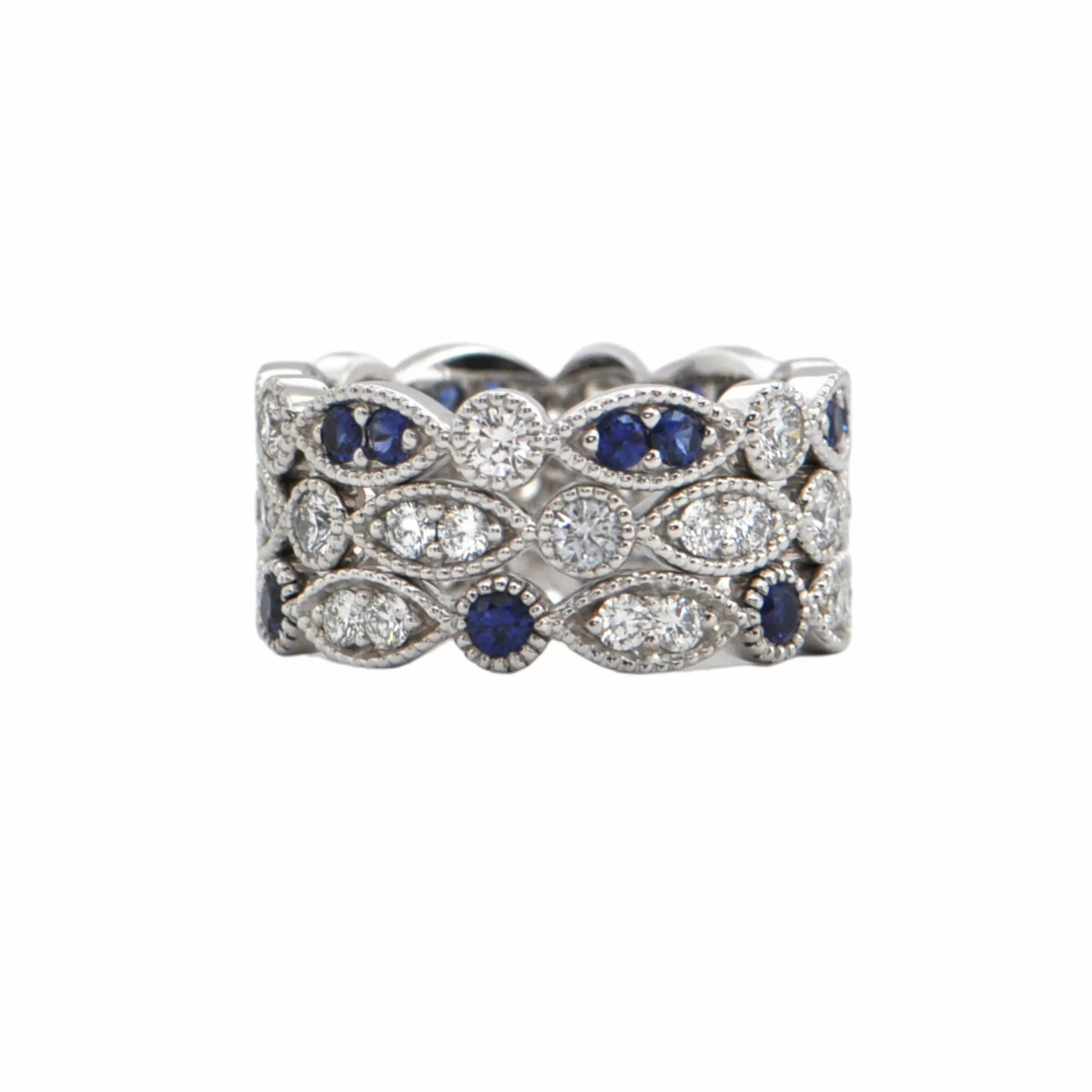 Daisy Exclusive Diamond 18K Gold Eternity Ring