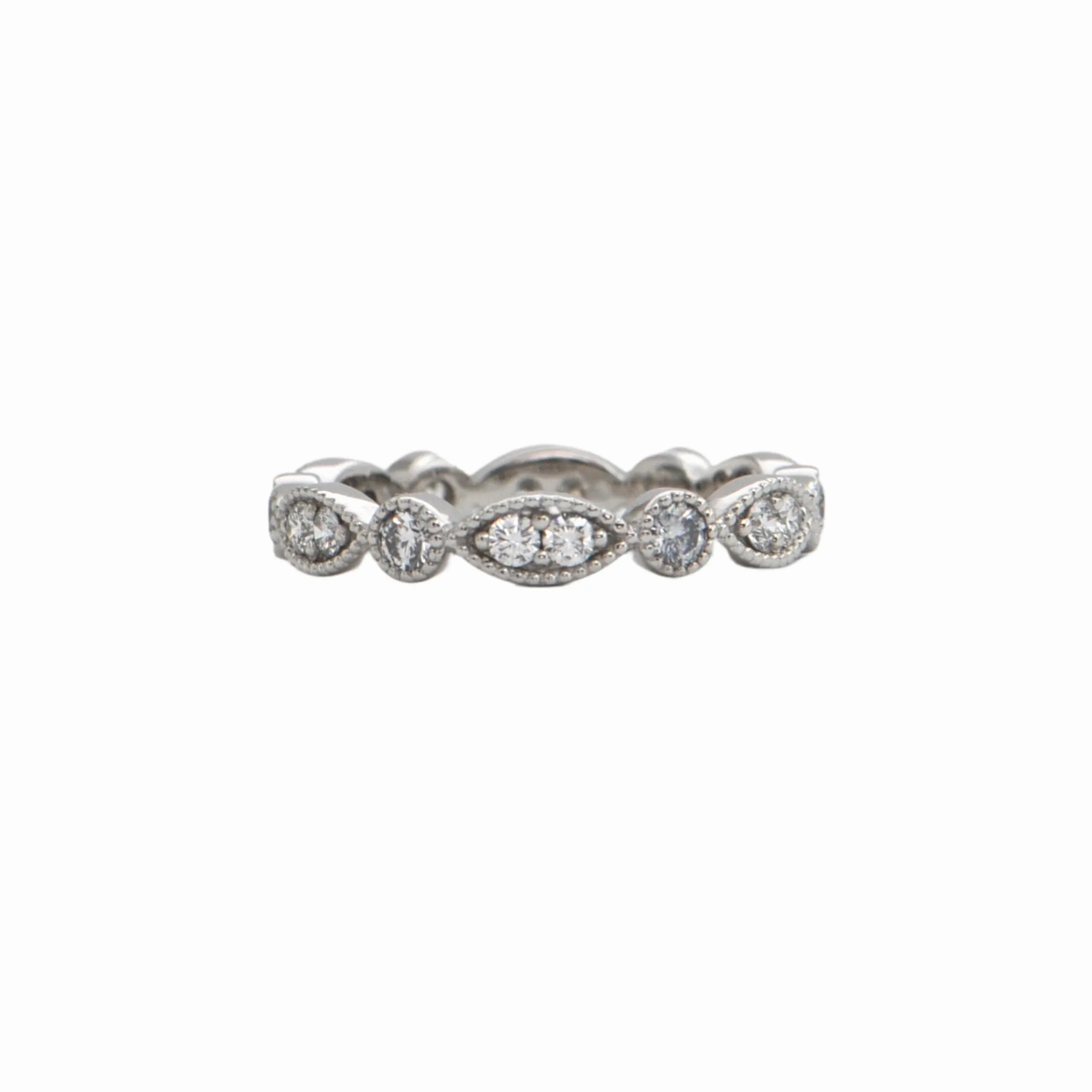 Daisy Exclusive Diamond 18K Gold Eternity Ring