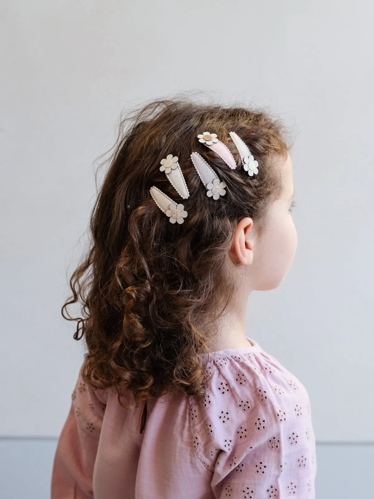 Daisy Mini Mabel Glitter Clips