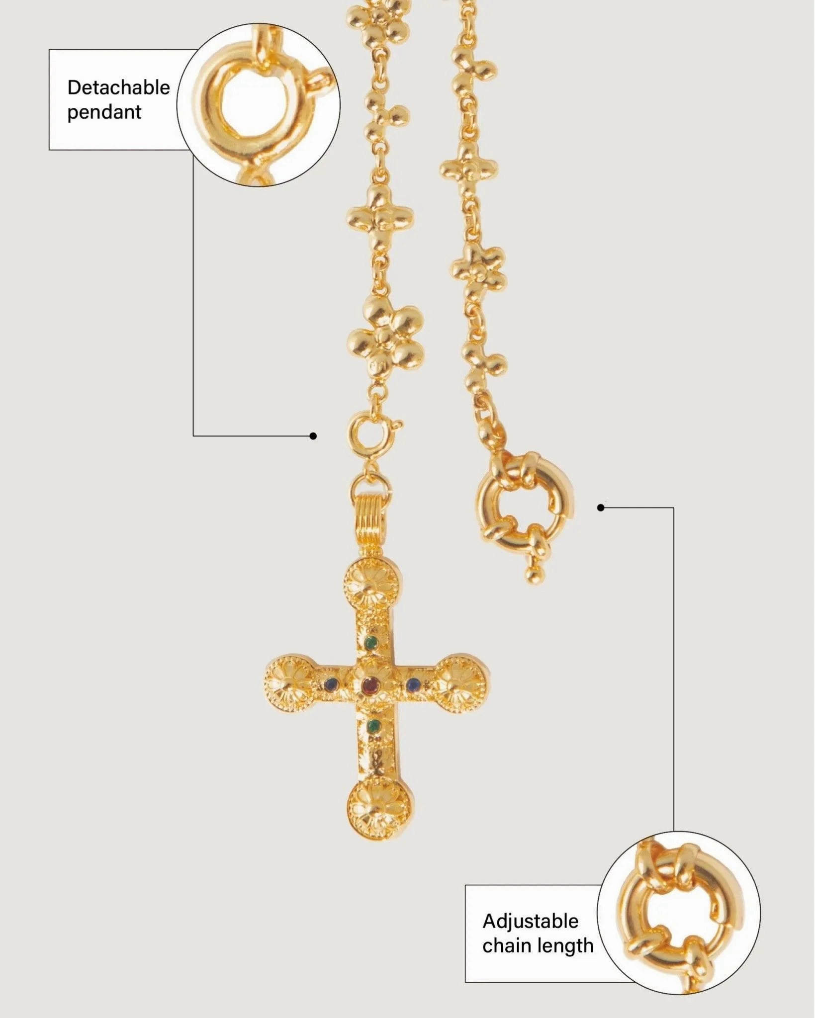 Daisy Molecule Chain Set