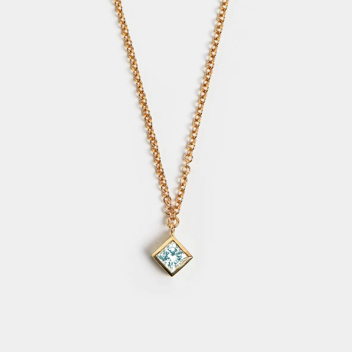 Dari Necklace with Aquamarine