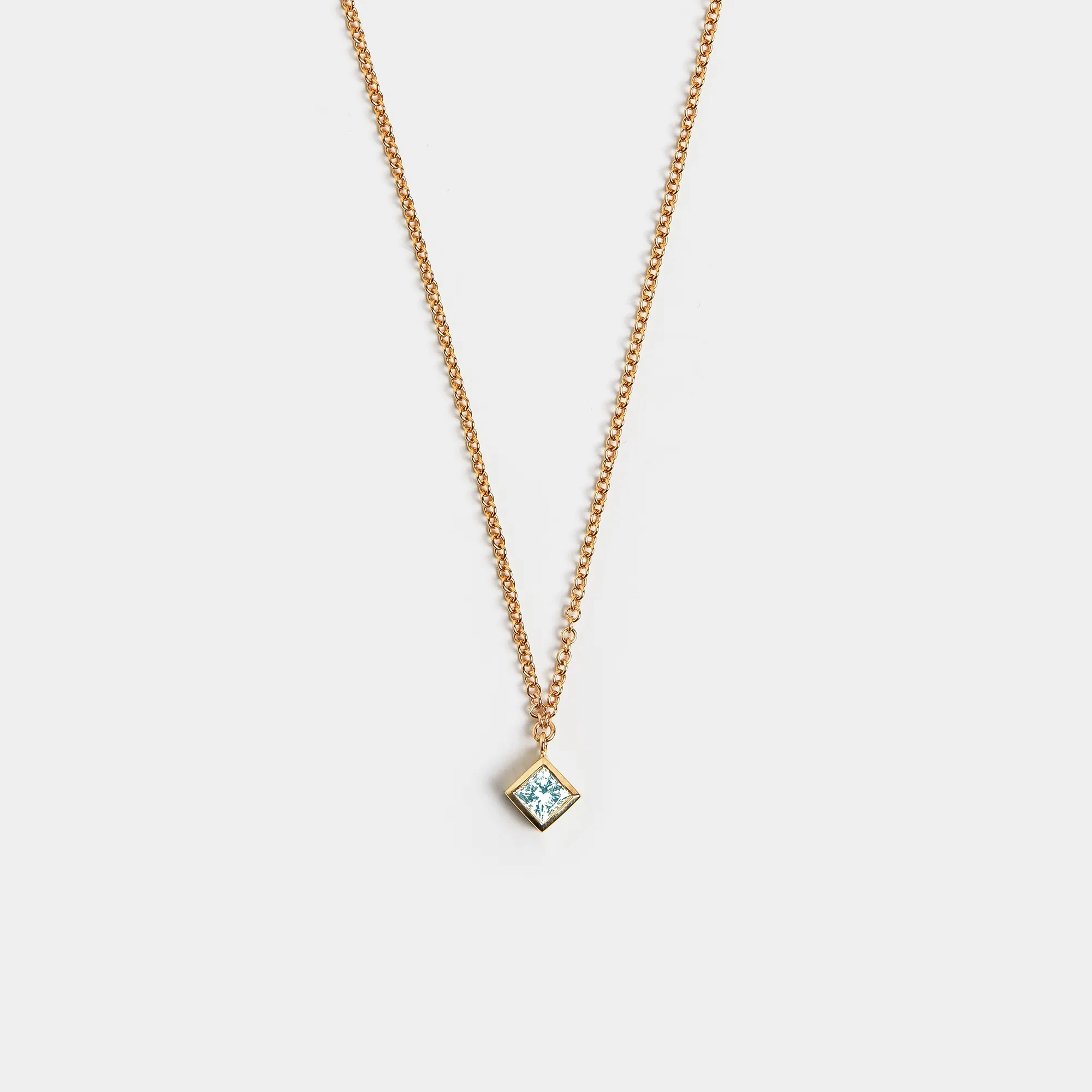 Dari Necklace with Aquamarine
