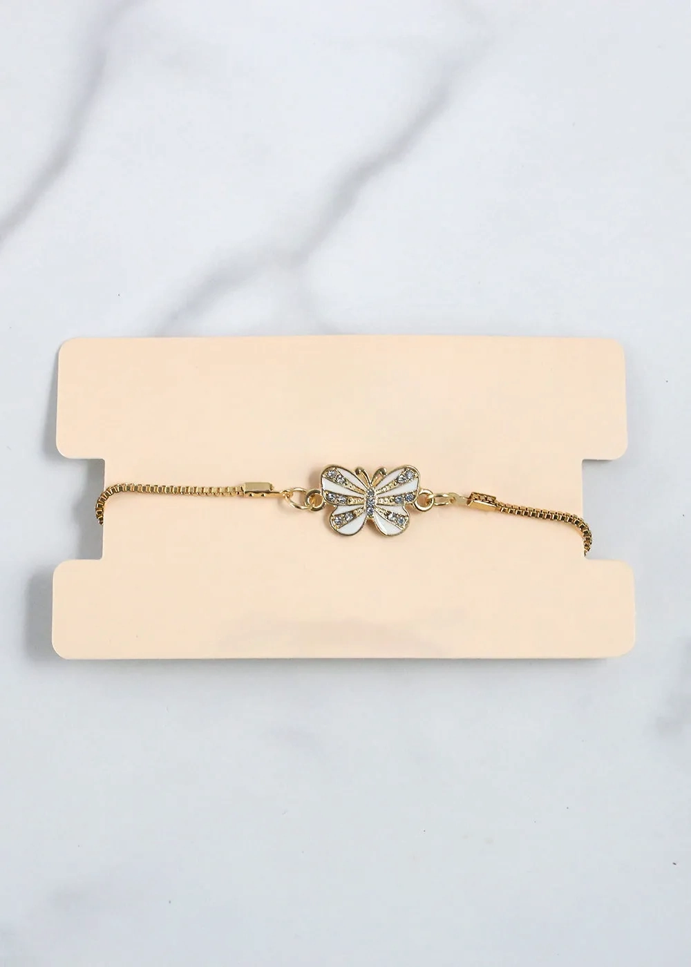 Delicate Butterfly Bracelet