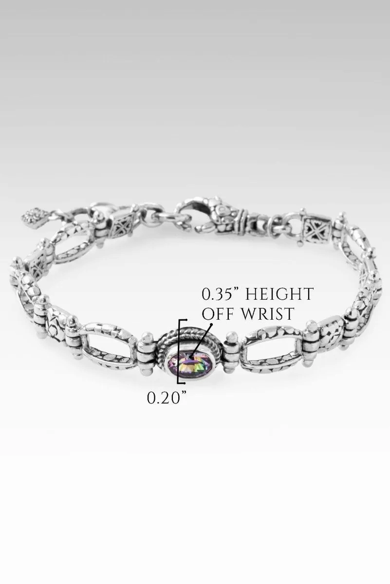 Deliverance Bracelet? in English Tearose? Mystic Topaz