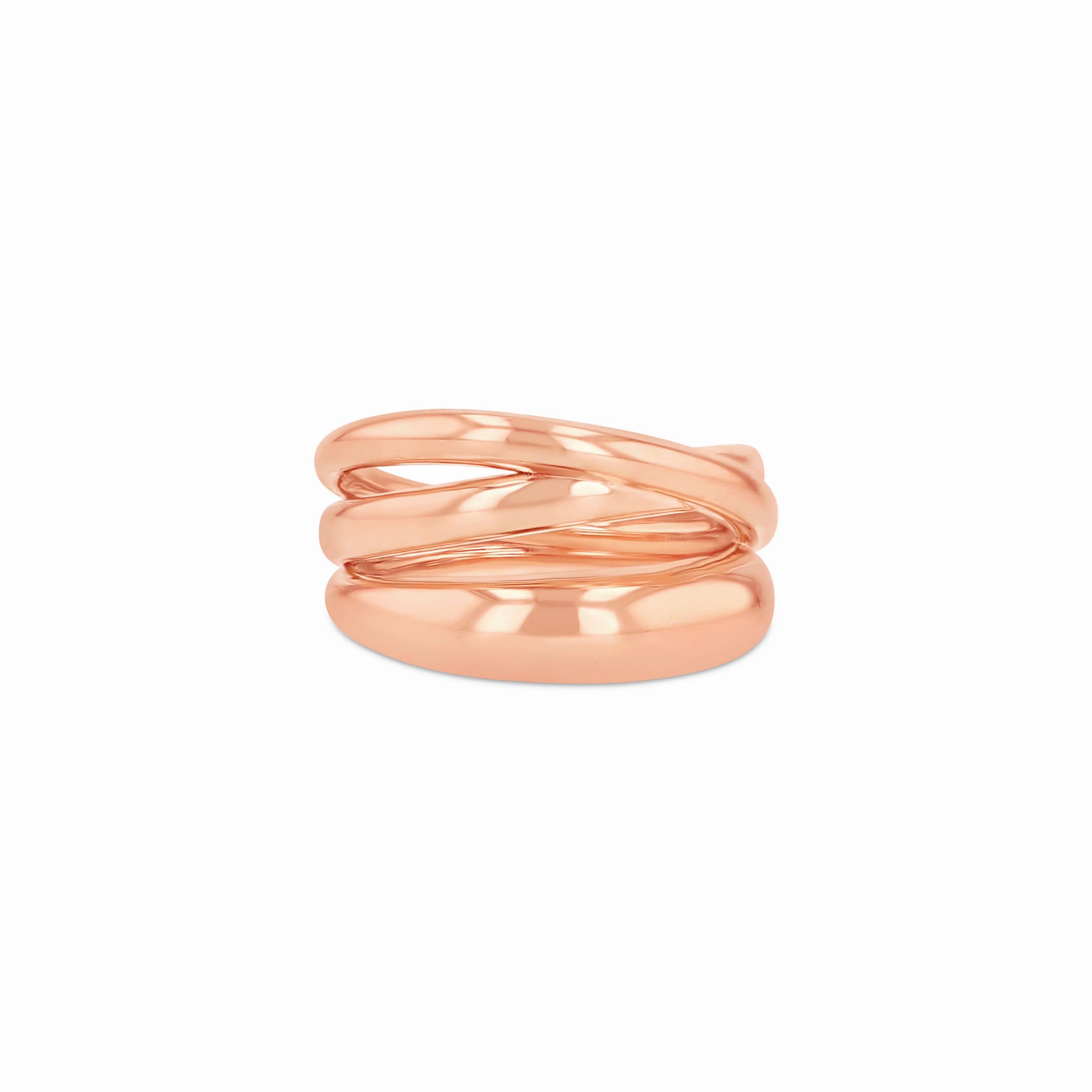 Demi Crossover Helix Ring