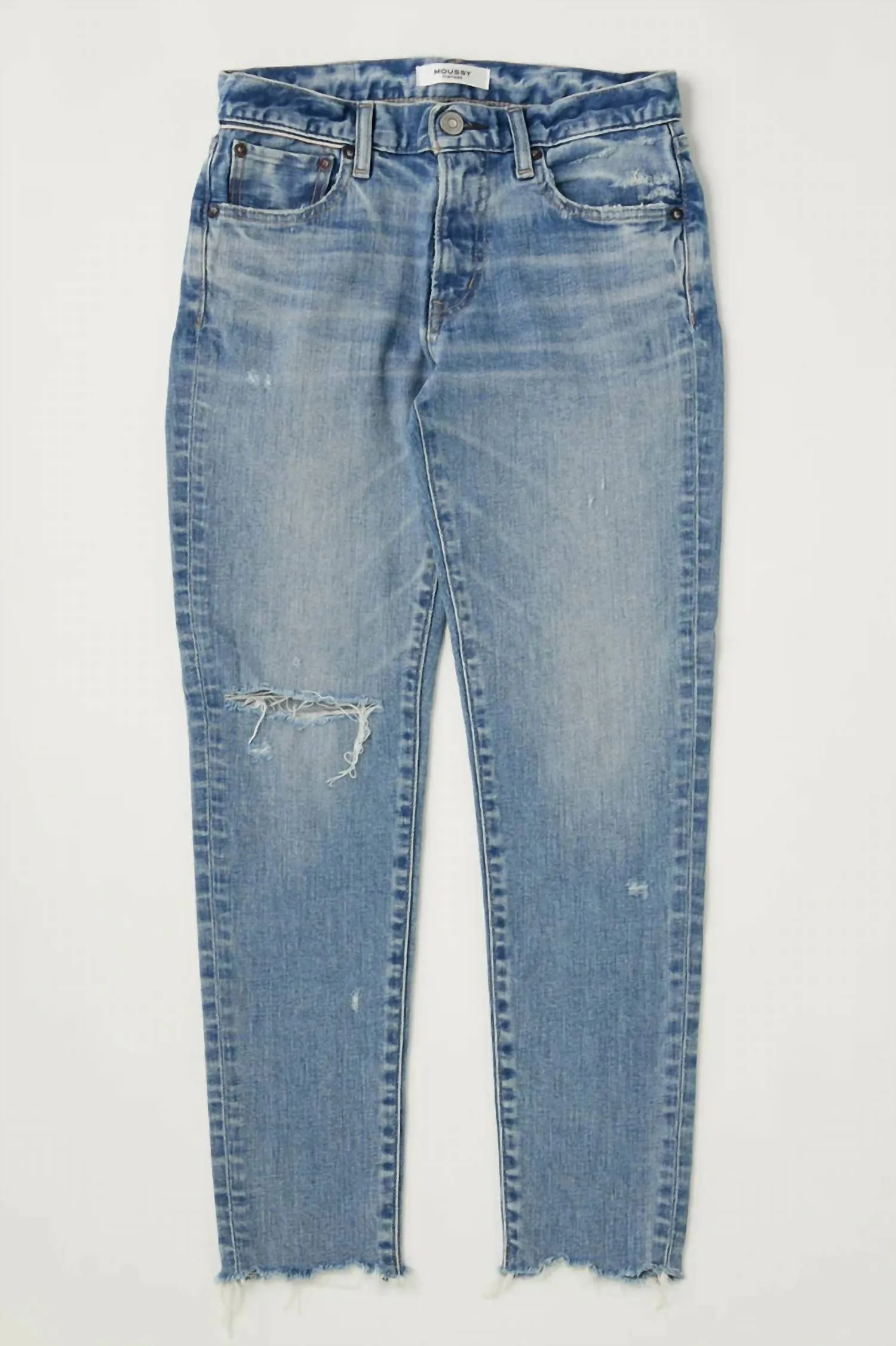 Depew Skinny Jeans In Hellblau