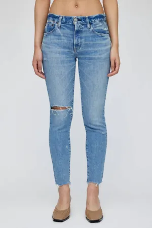 Depew Skinny Jeans In Hellblau