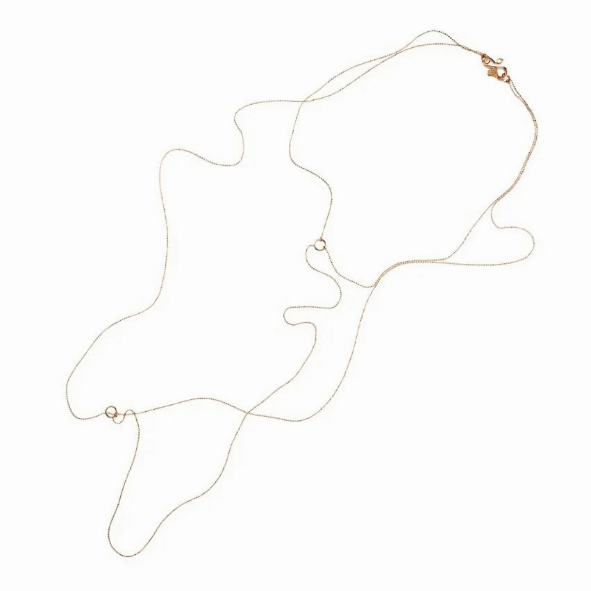 Diamond Cut 14K Gold Necklace