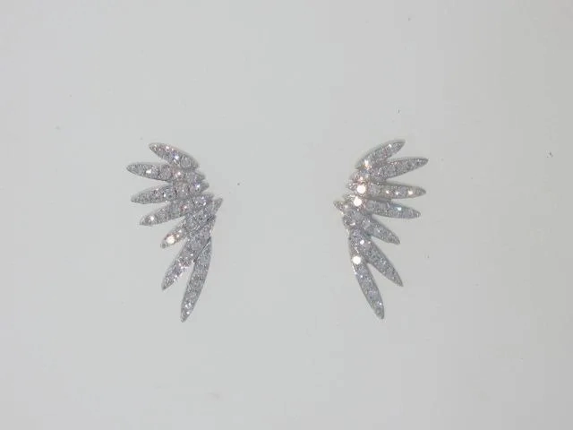 Diamond Flare Earrings