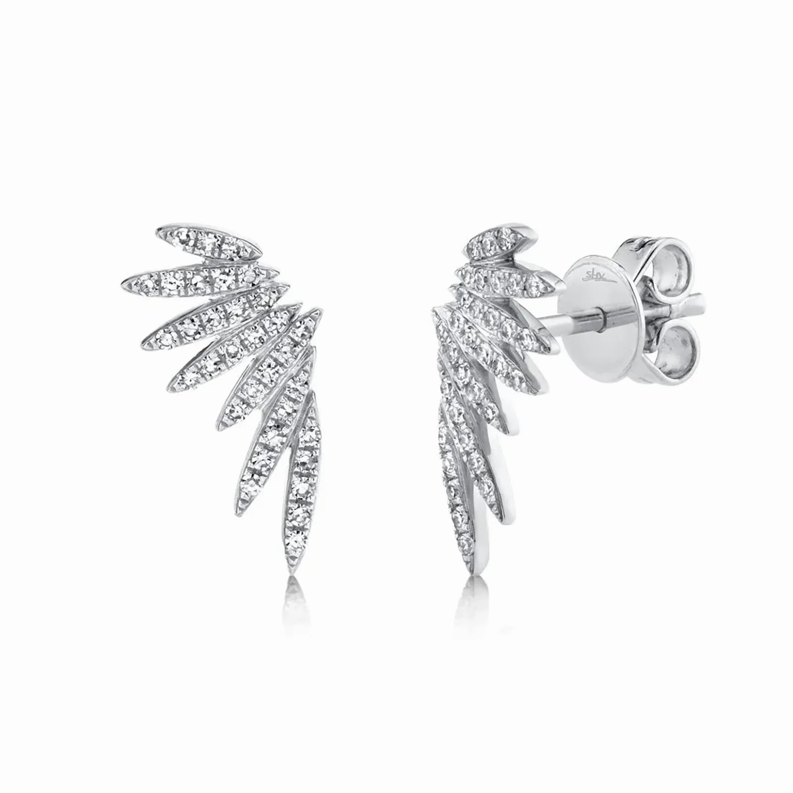 Diamond Flare Earrings