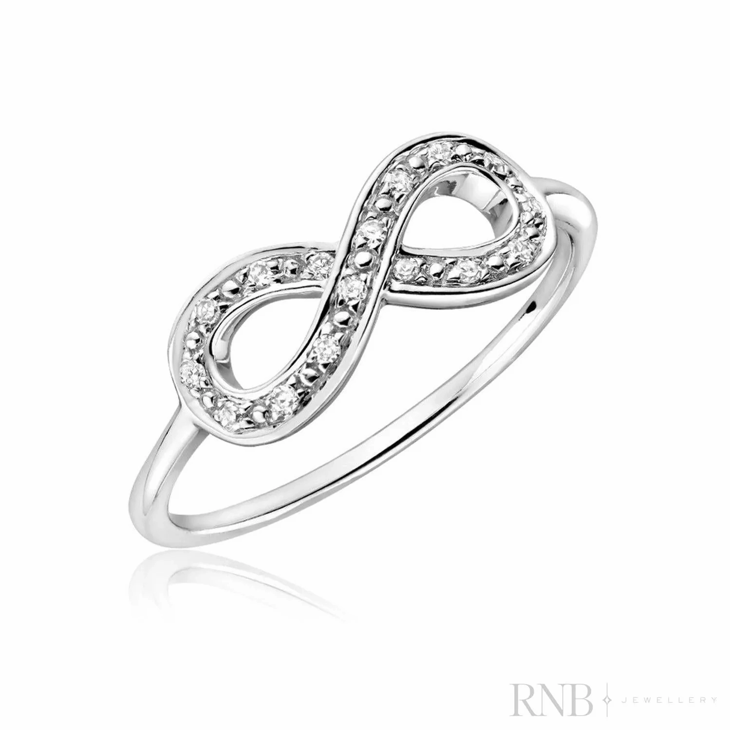 Diamond Infinity Ring