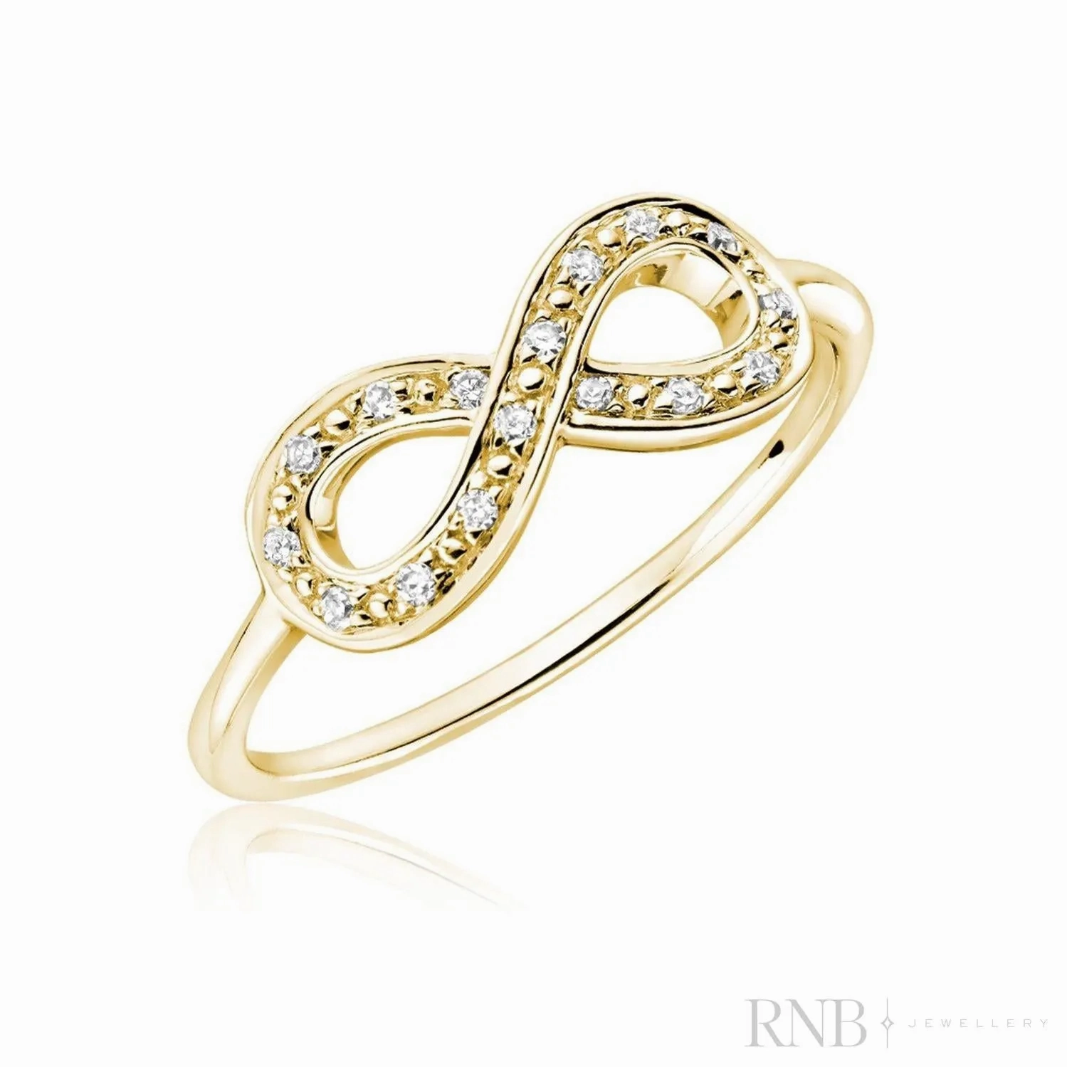 Diamond Infinity Ring