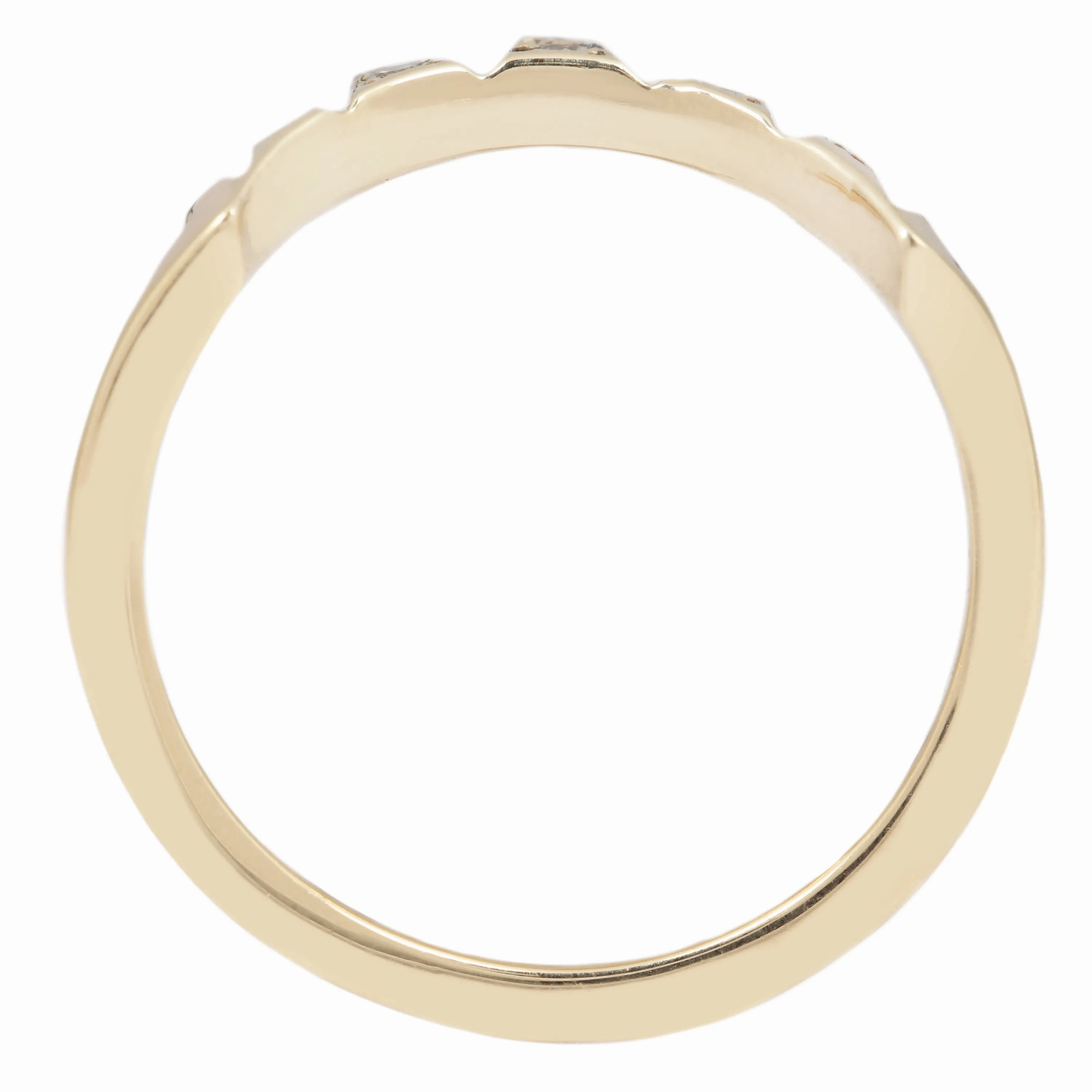 Diamond Spike Nesting Ring