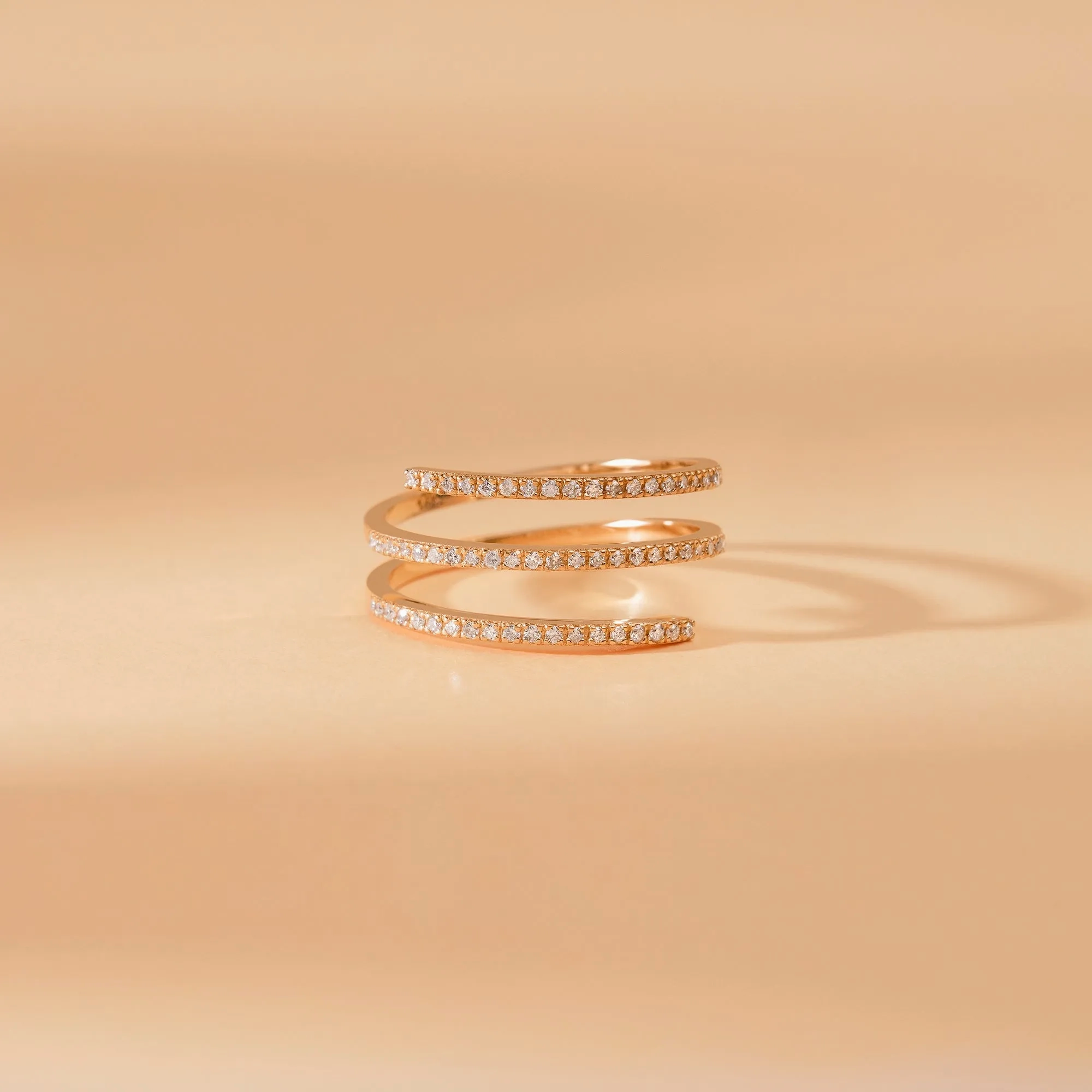 Diamond Spiral Ring, Kehlani