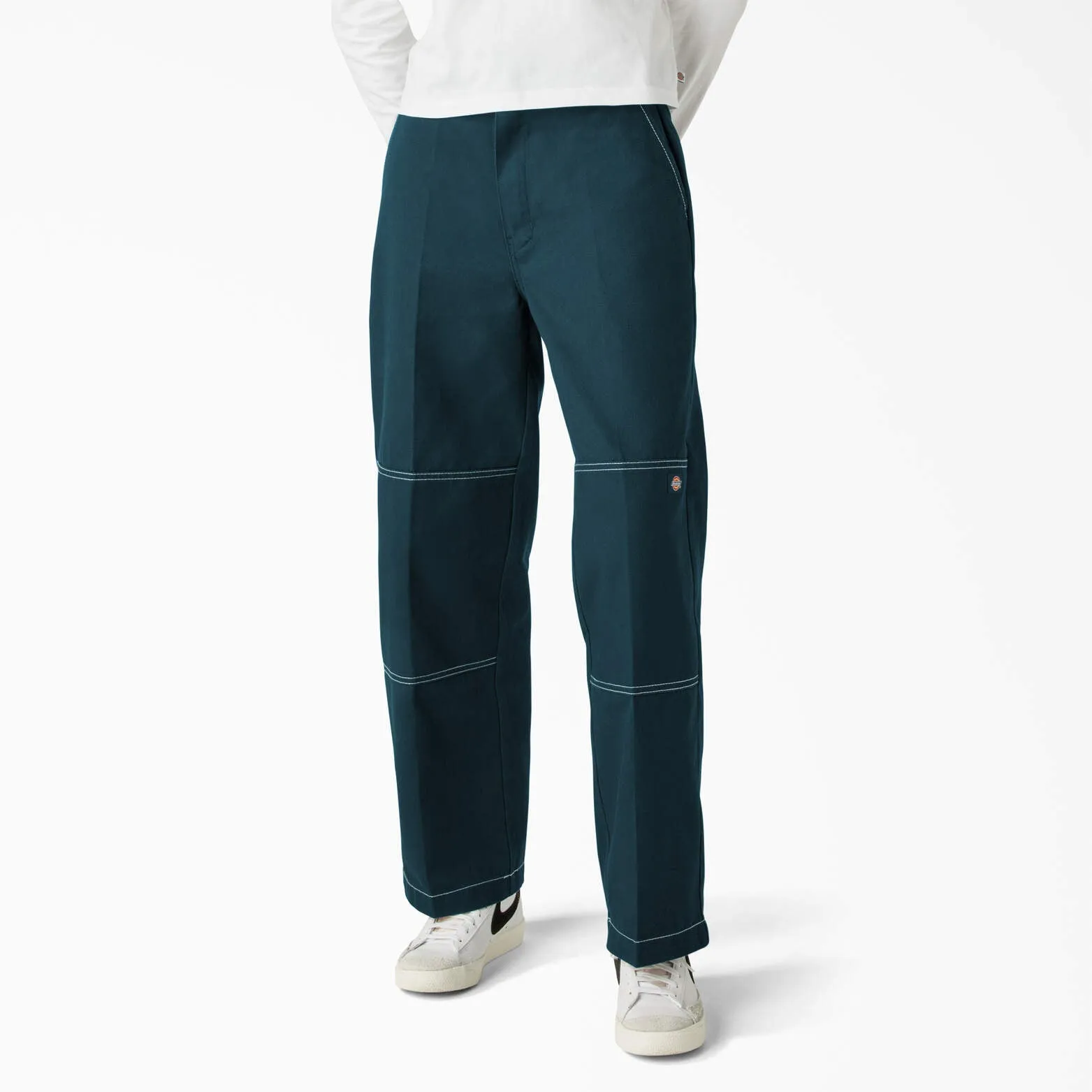 Dickies Damen Relaxed Fit Hose mit doppelten Knien