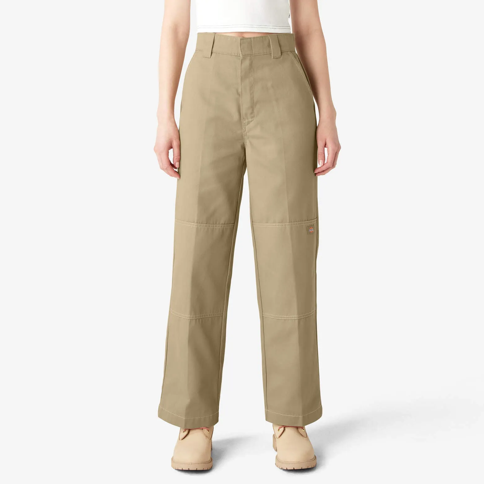 Dickies Damen Relaxed Fit Hose mit doppelten Knien