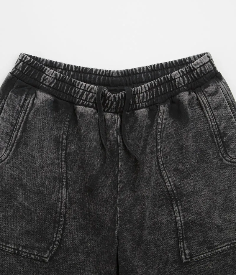 Dime Cyclone French Terry Shorts - Schwarz Schneegewaschen Dime Clothing