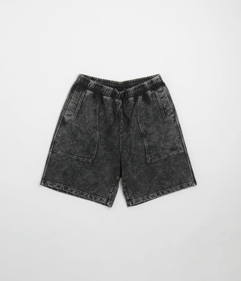 Dime Cyclone French Terry Shorts - Schwarz Schneegewaschen Dime Clothing
