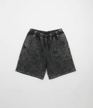 Dime Cyclone French Terry Shorts - Schwarz Schneegewaschen Dime Clothing