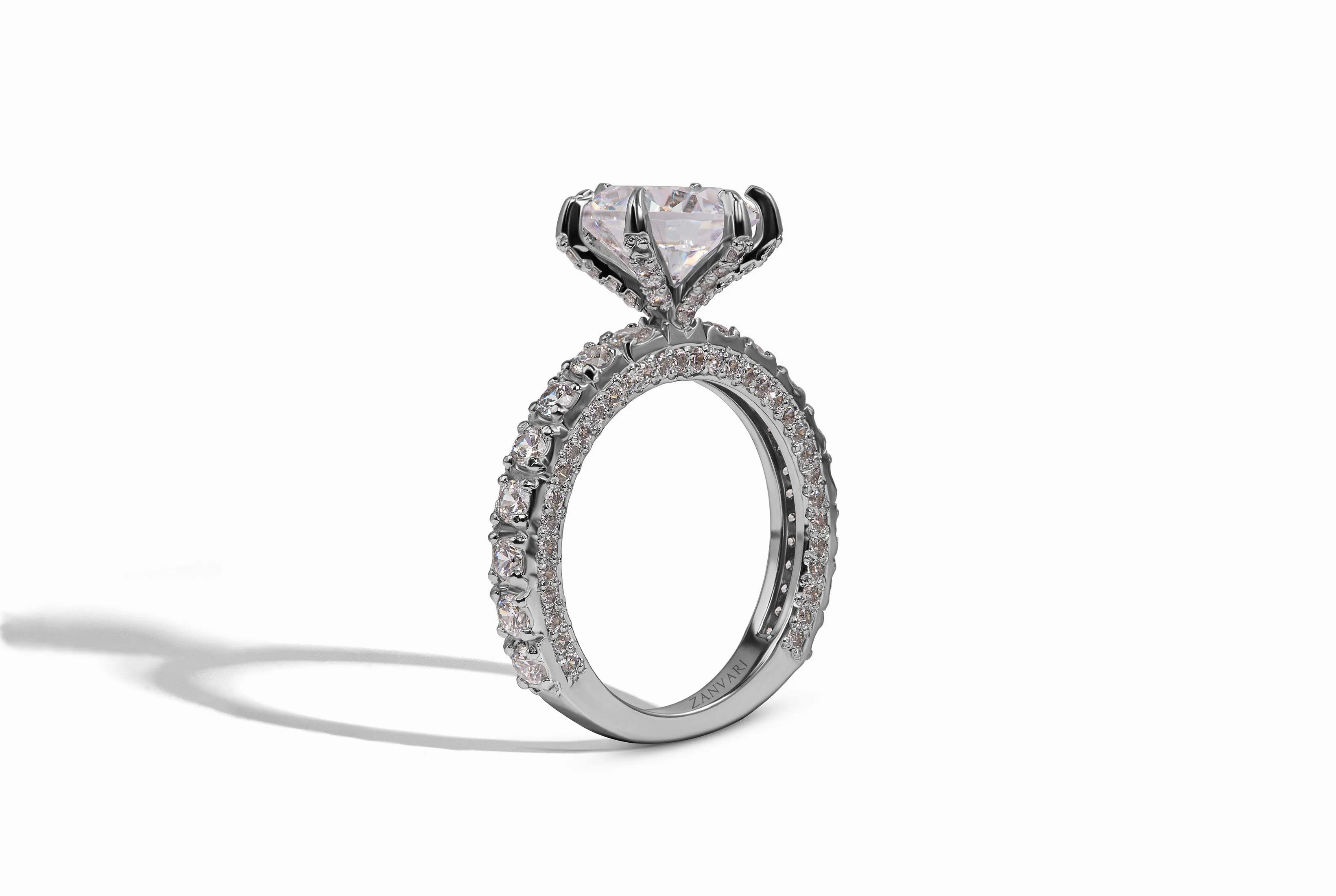DIVINE SPARK MOISSANITE RING
