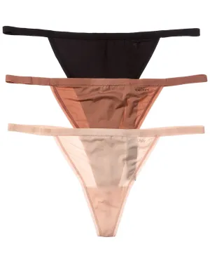 DKNY 3er-Pack Active Comfort String-Tanga