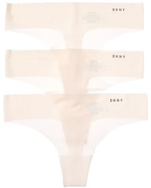 DKNY 3er-Pack Leichtgewicht-Slip Anywhere String