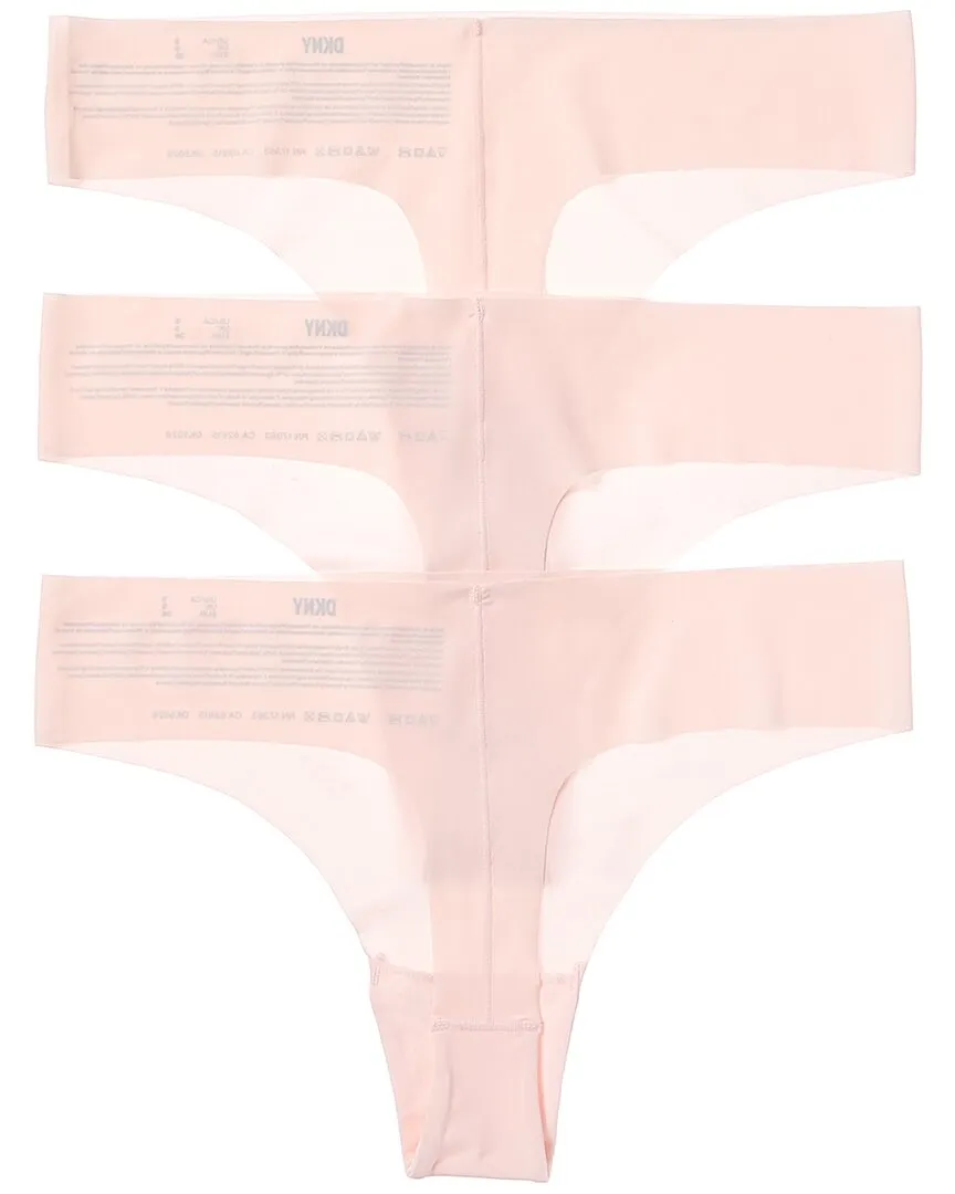DKNY 3er-Pack Leichtgewicht-Slip Anywhere String