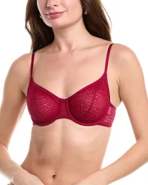 DKNY Modern Spitze Ungefütterter Demi-BH