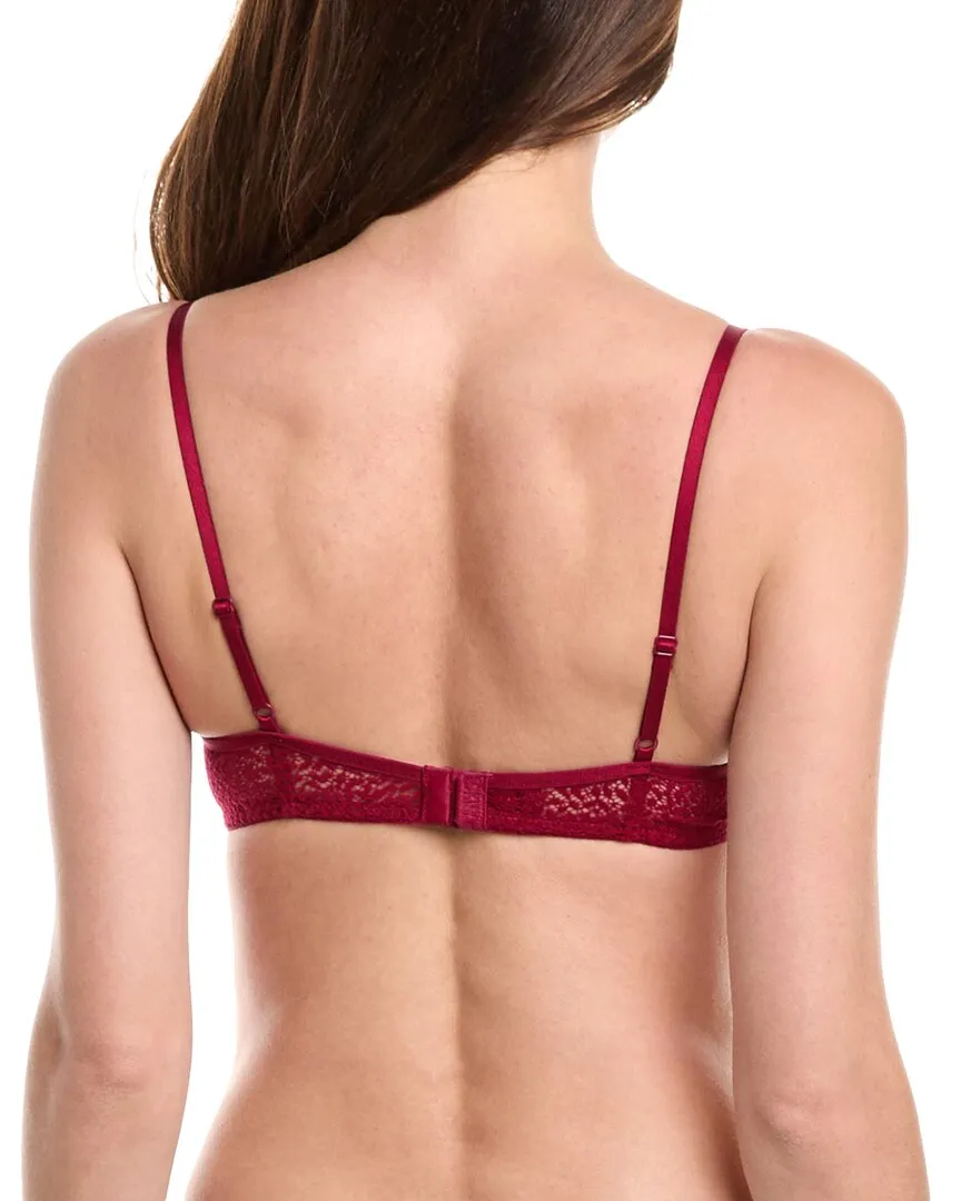 DKNY Modern Spitze Ungefütterter Demi-BH