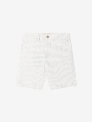 DL1961 Jungen Gestreifte Jacob Chino Shorts in Blau