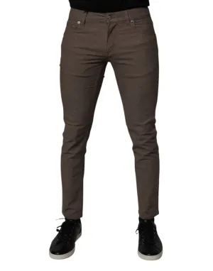 Dolce & Gabbana Baumwoll-Stretch-Chino-Hose für Herren