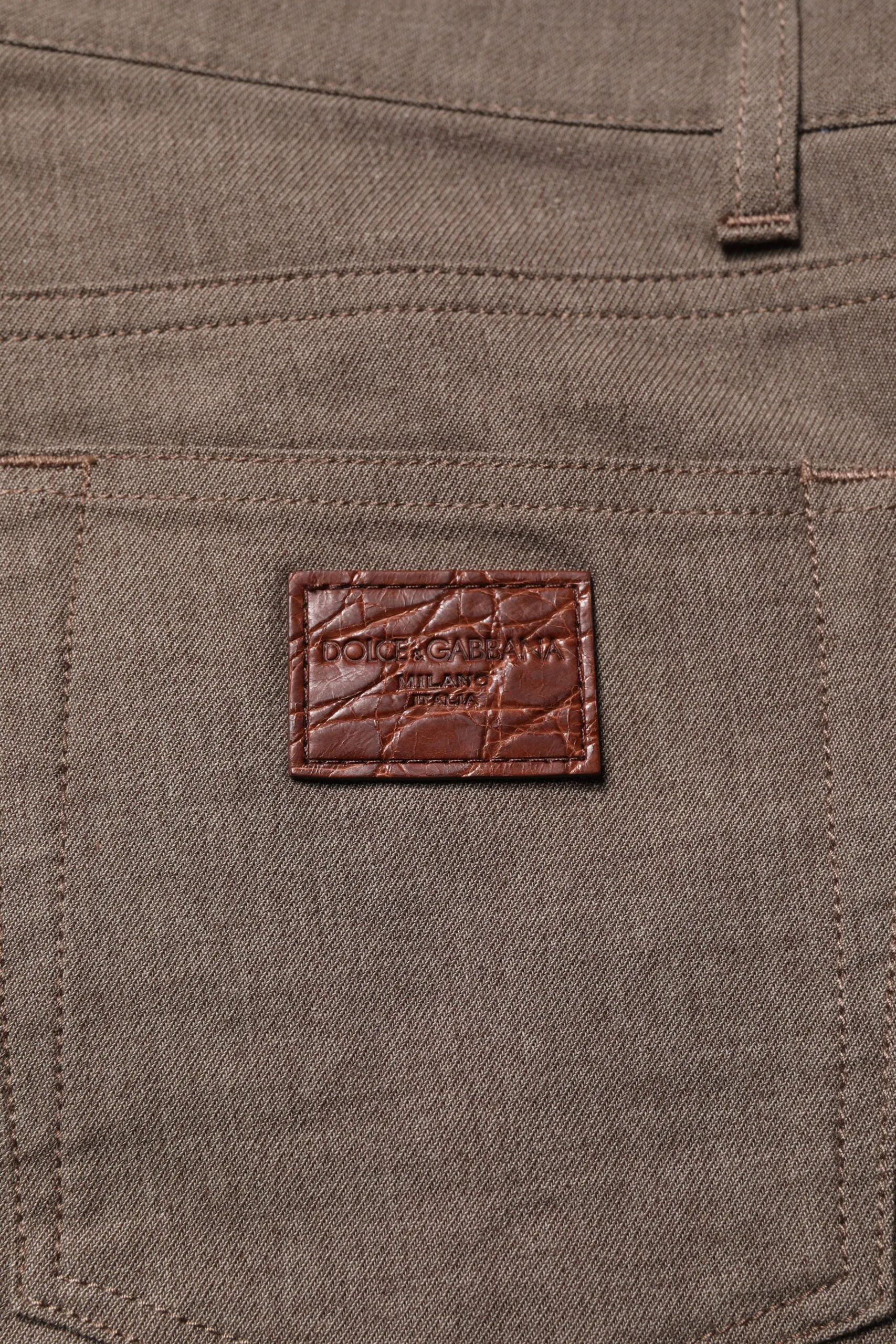 Dolce & Gabbana Baumwoll-Stretch-Chino-Hose für Herren
