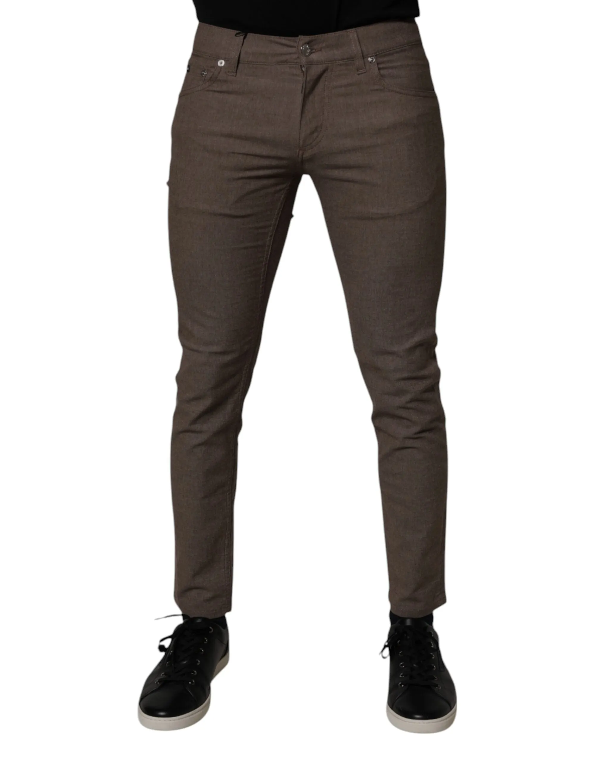 Dolce & Gabbana Baumwoll-Stretch-Chino-Hose für Herren