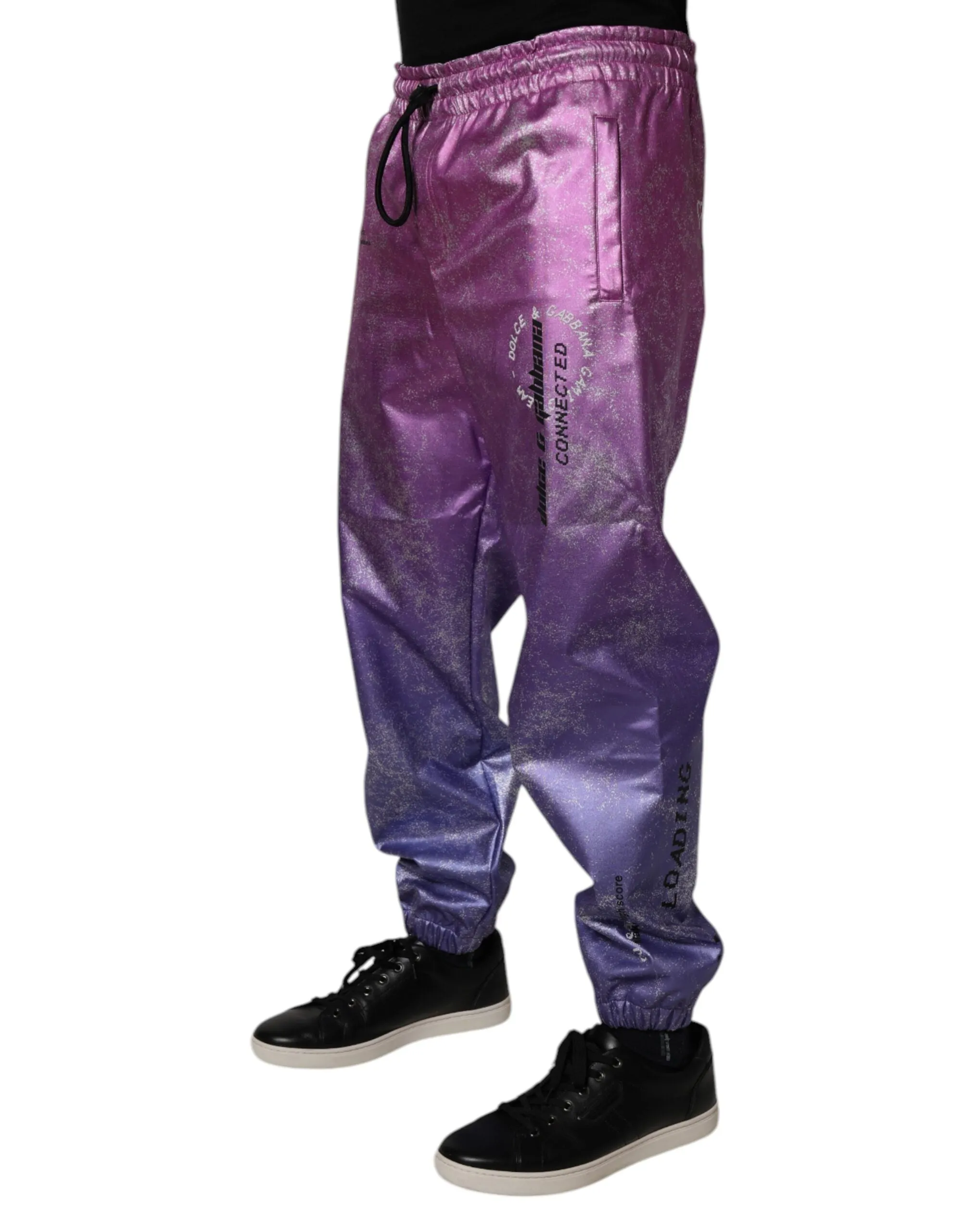 Dolce & Gabbana Zweifarbige Jogginghose Herrenhose