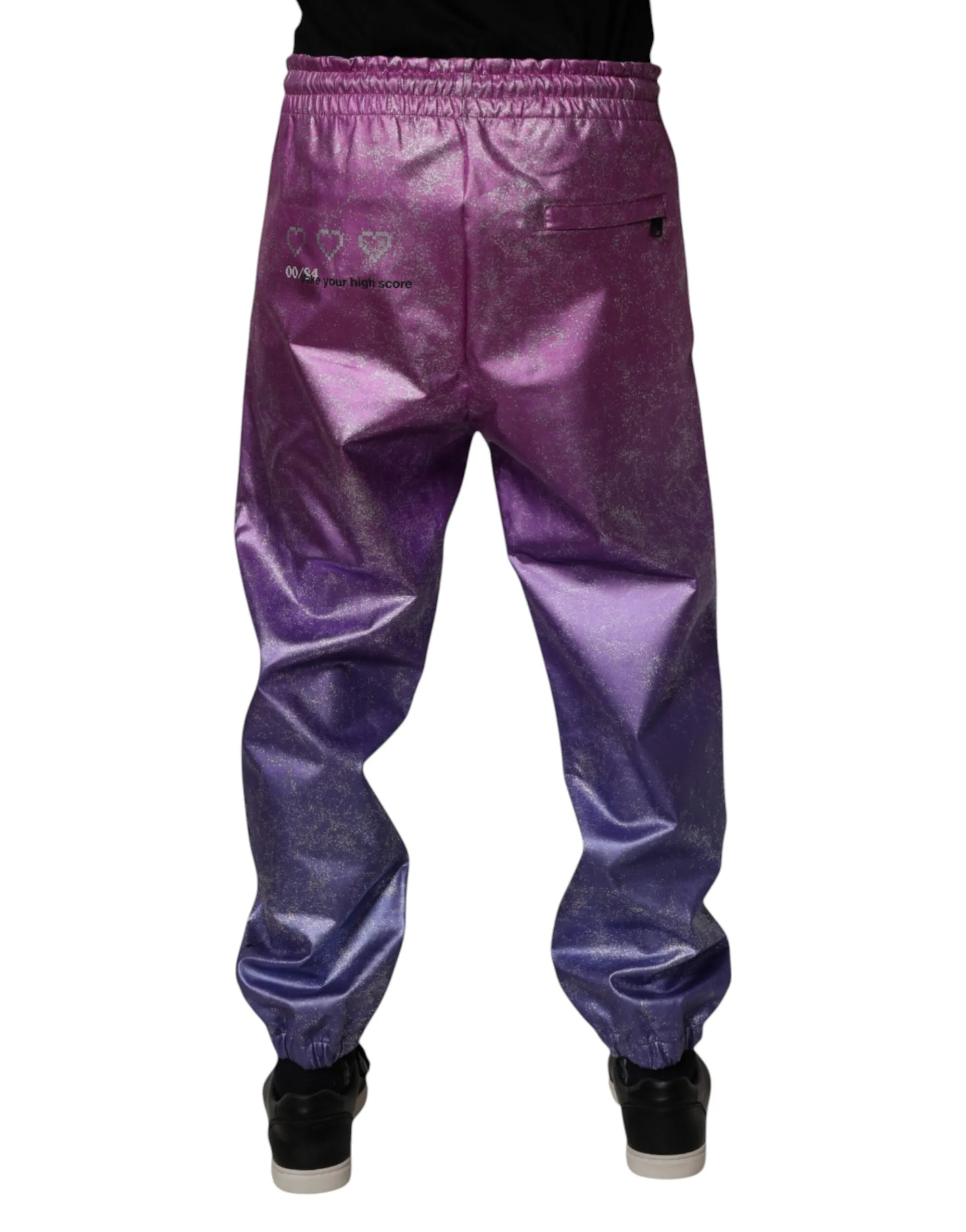 Dolce & Gabbana Zweifarbige Jogginghose Herrenhose