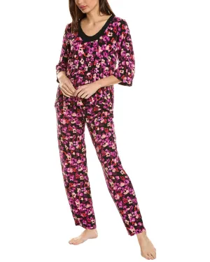 Donna Karan 2-teiliger Pyjama-Set